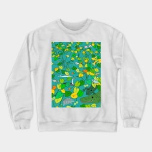 Everglades Plants & Aminals Crewneck Sweatshirt